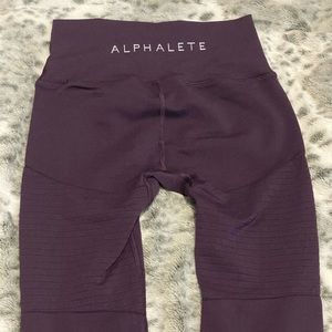 Alphalete Revival Leggings - Purple Noir